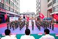 新生軍訓(xùn)開幕