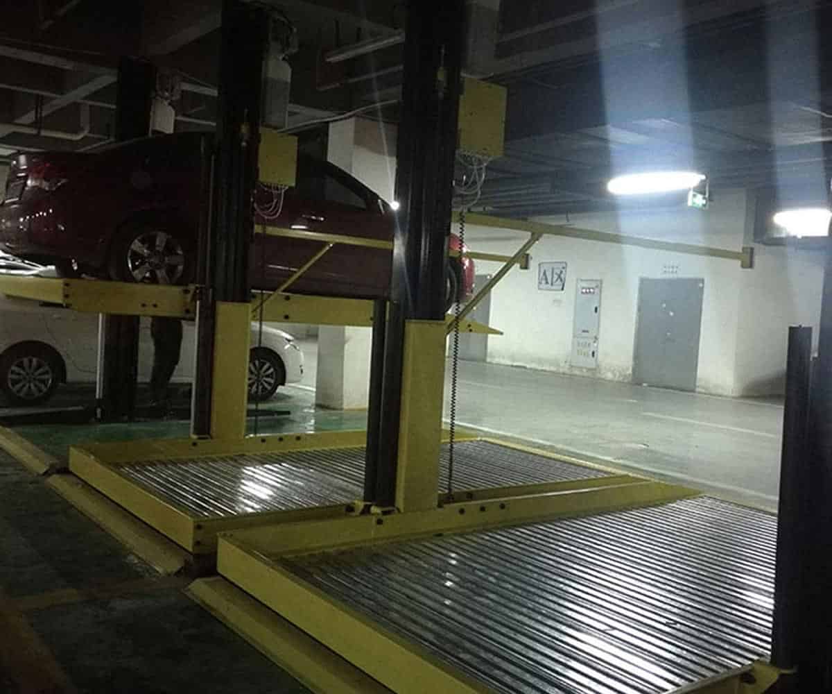 升降橫移式機械式停車位改造