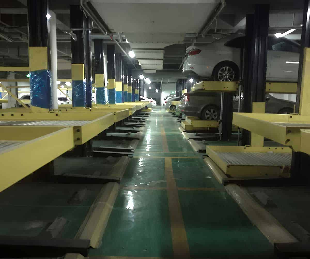 六層升降橫移立體車庫的安全性與保障提升